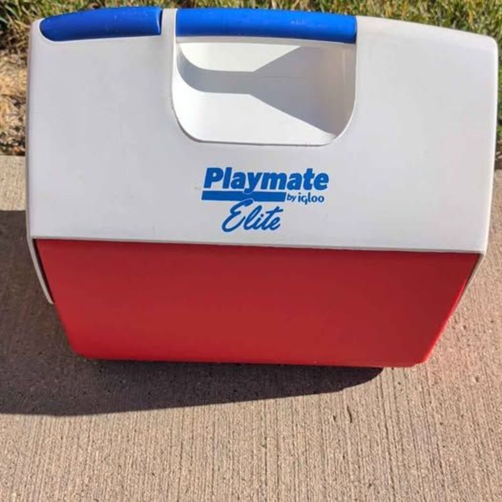 Vintage Igloo Playmate Elite Cooler made in the USA